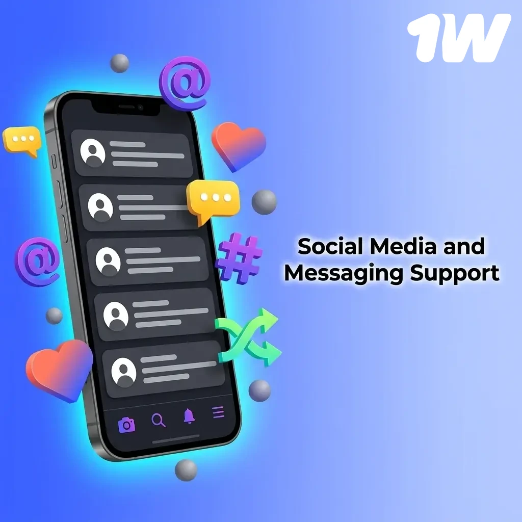 Υποστήριξη μέσω κοινωνικών δικτύων και μηνυμάτων σε Telegram, WhatsApp, Facebook και Twitter/X.