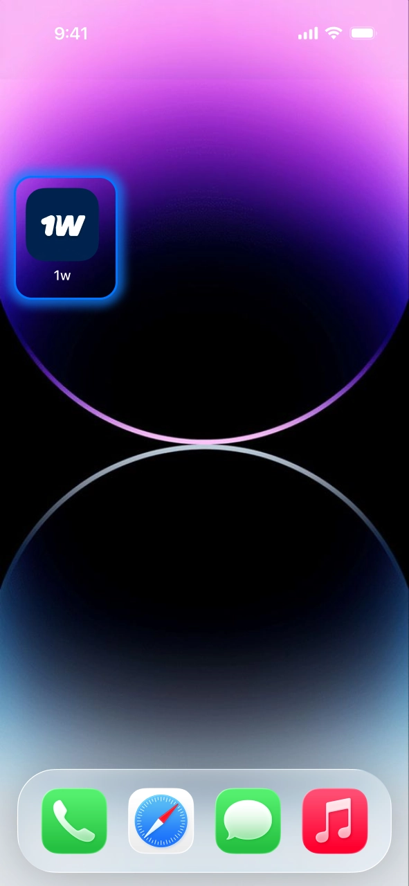 Άνοιξε το 1w από την αρχική οθόνη και ξεκίνα να παίζεις άμεσα.